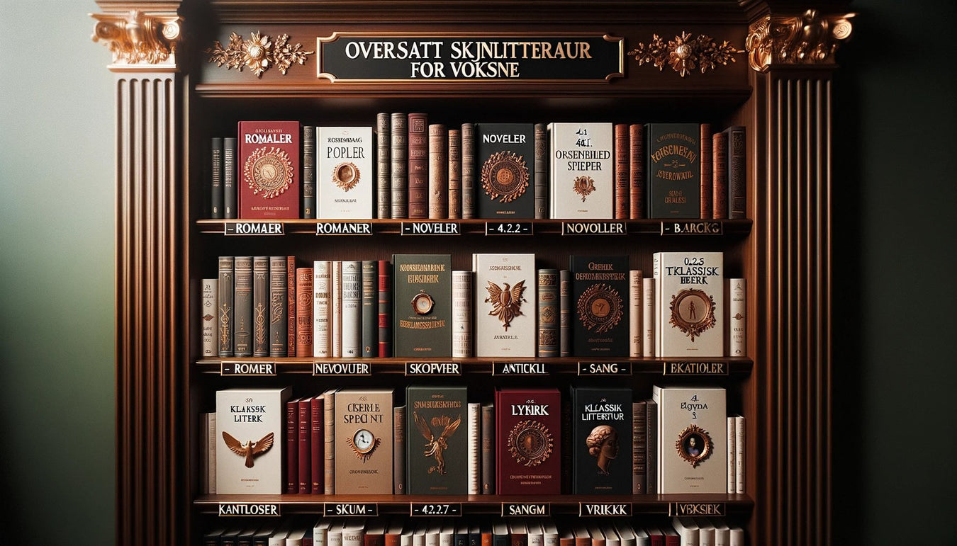 Oversatt skjønnlitteratur for voksne