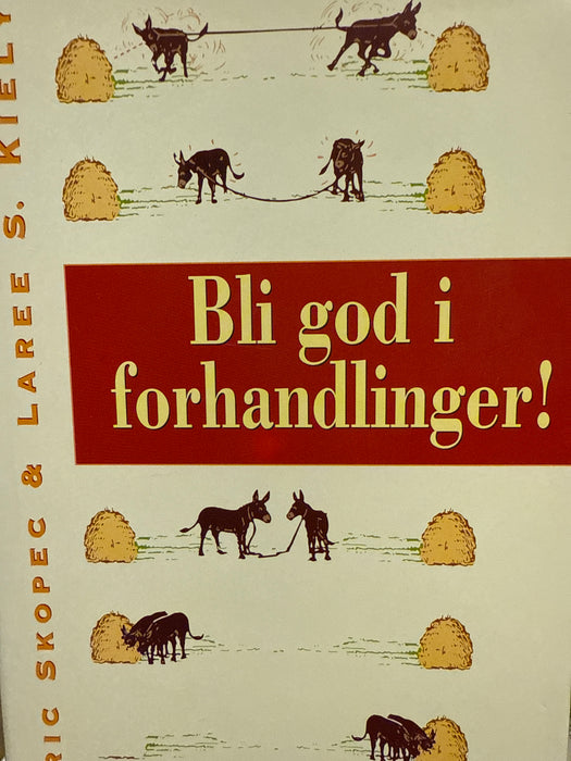 Bli god i forhandlinger (Innbundet) - Bokia.no