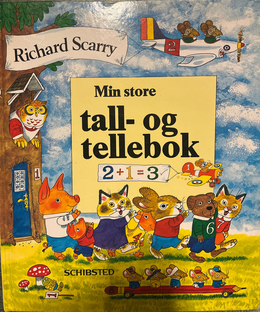 Min store tall- og tellebok (Innbundet) - Bokia.no