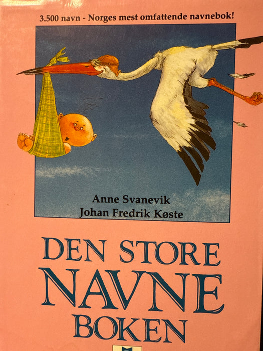 Den store navneboken - Bokia.no