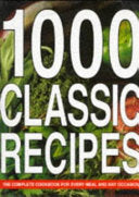 1000 Classic Recipes 9781901289008 Anness Publishing Staff Brukte bøker