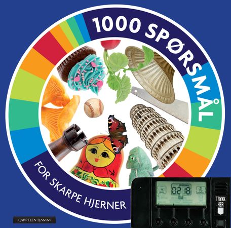 1000 spørsmål for skarpe hjerner 9788202553982  Brukte bøker