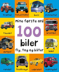 100 biler, fly, tog og båter 9788205546509  Brukte bøker