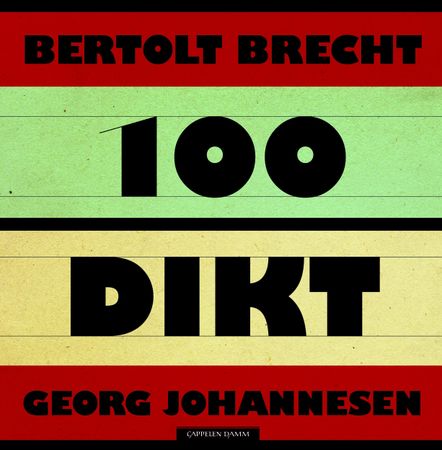 100 dikt 9788202304300 Bertolt Brecht Brukte bøker