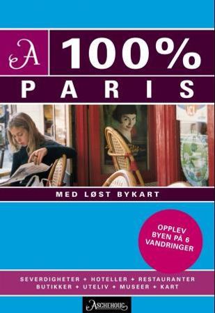 100% Paris 9788203237782 Evelyn Ter Bekke Brukte bøker