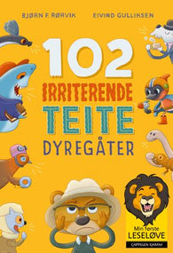 102 irriterende teite dyregåter 9788202576431 Bjørn F. Rørvik Brukte bøker