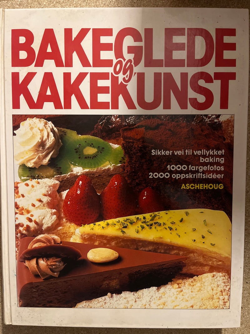 Bakeglede og kakekunst (Innbundet) - Bokia.no