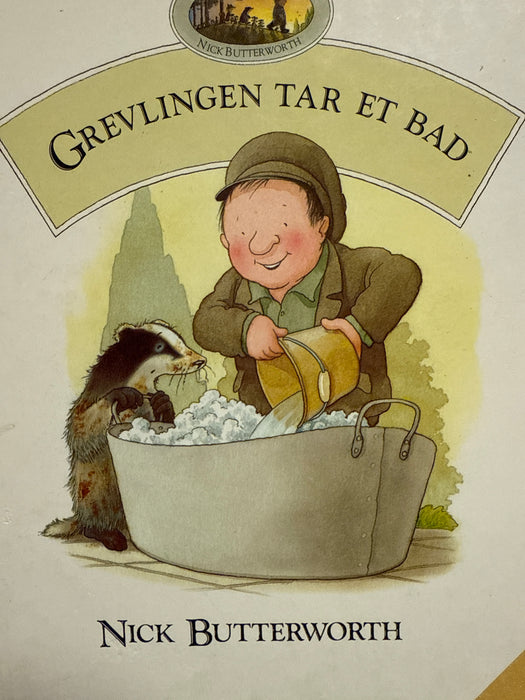 Grevlingen tar et bad (Innbundet) - Bokia.no