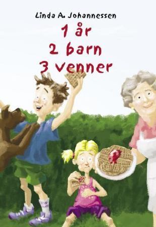 1 år - 2 barn - 3 venner 9788252047035 Linda Andernach Johannesen Kristin Pedersen Brukte bøker