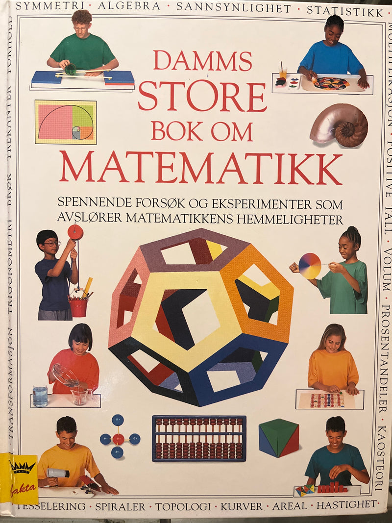 Damms store bok om matematikk (Innbundet) - Bokia.no