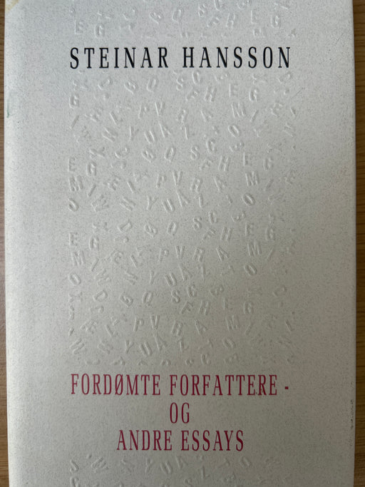 Fordømte forfattere og andre essays (Innbundet) - Bokia.no