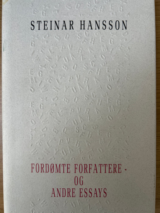Fordømte forfattere og andre essays (Innbundet) - Bokia.no
