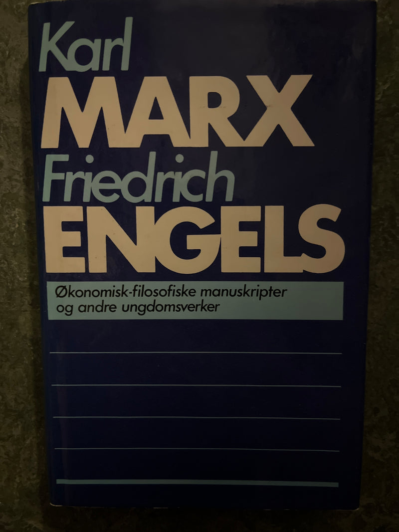 Marx og Engels (Innbundet) - Bokia.no