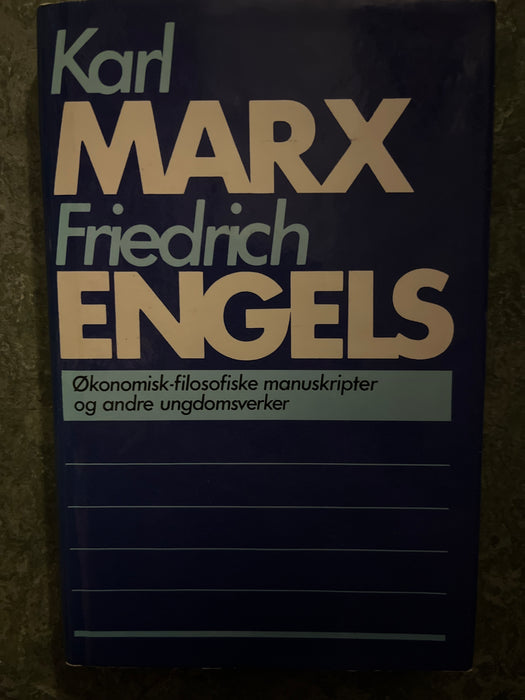 Marx og Engels (Innbundet) - Bokia.no