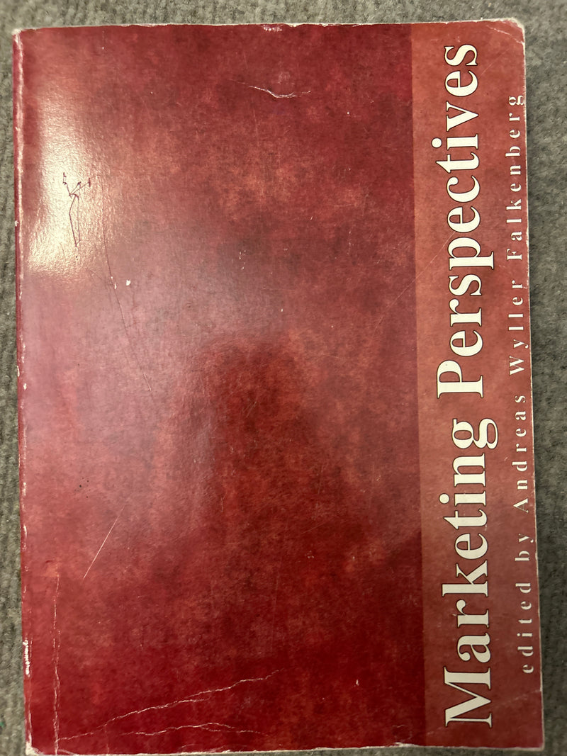 Bokomslag for "Marketing Perspectives: A Book of Readings" innen markedsføring, utgitt av Fagbokforlaget