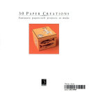 30 Papercraft Creations 9780765197719 Smithmark Staff Smithmark Publishing Brukte bøker