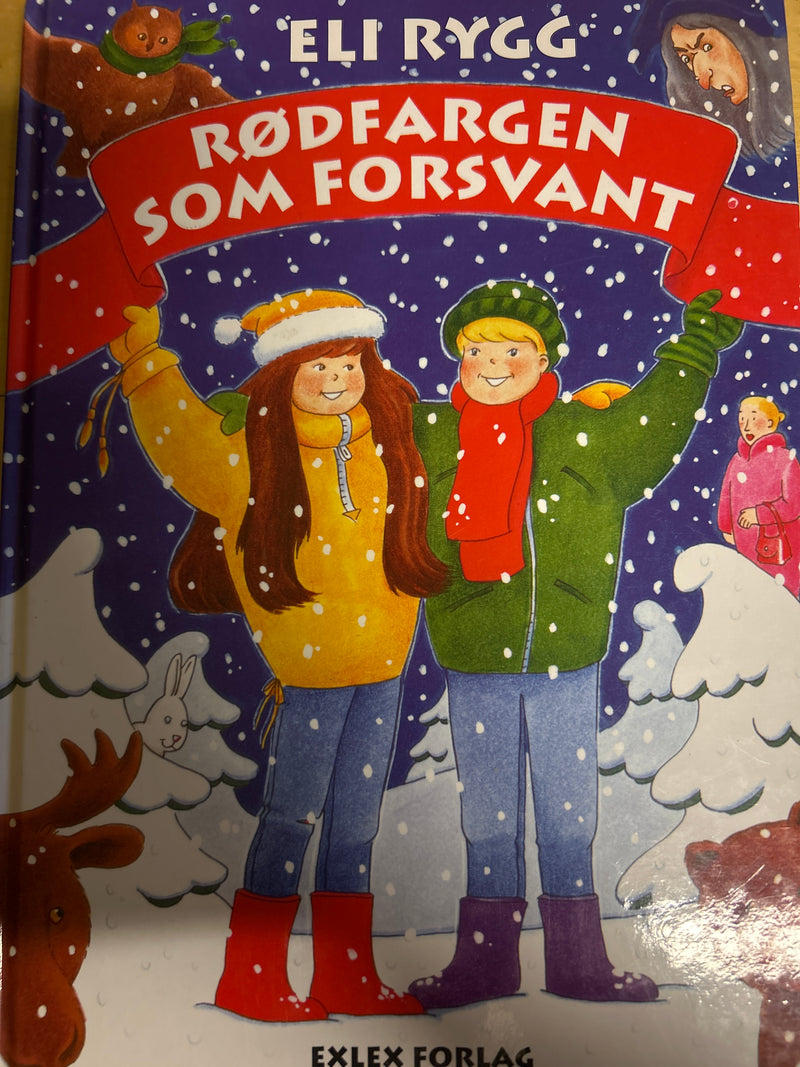 Rødfargen som forsvant (Innbundet)