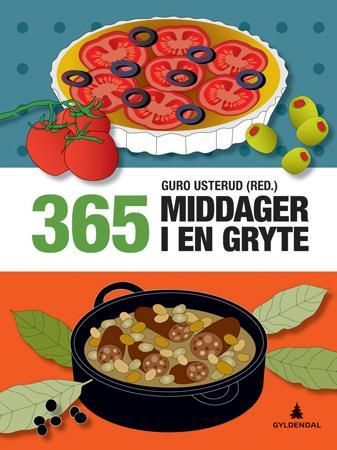 365 middager i en gryte 9788205389694  Brukte bøker