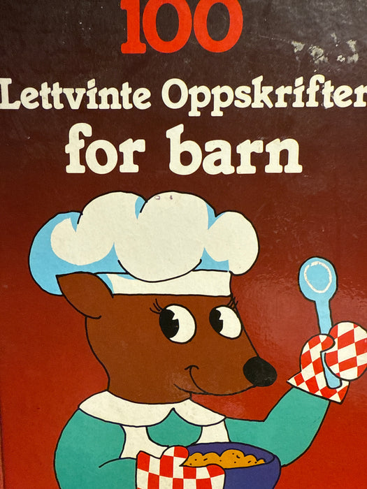 100 lettvinte oppskrifter for barn (Innbundet) - Bokia.no