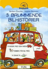 3 brummende bilhistorier 9788252930856 Barbara Zoschke Brukte bøker