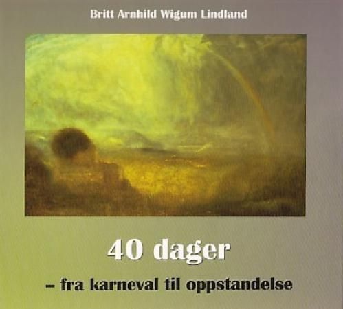40 dager 9788271127688 Britt Arnhild Wigum Lindland Brukte bøker