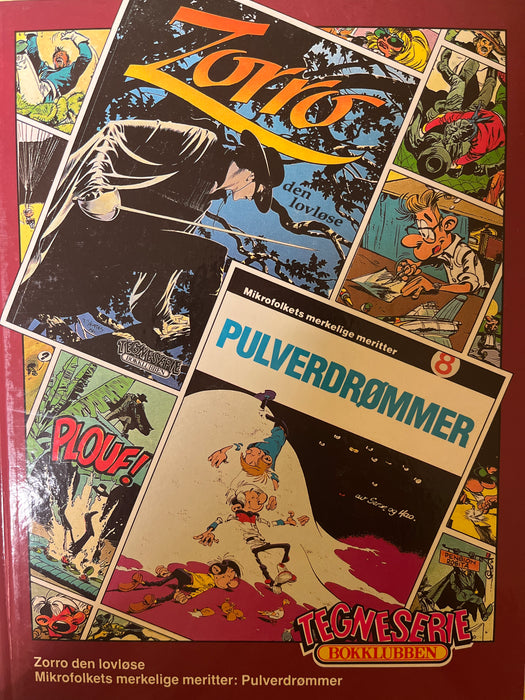 Mikrofolket ; Pulverdrømmer ; Zorro den lovløse (Innbundet) - Bokia.no