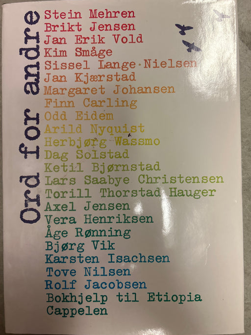 Ord for andre (Innbundet) - Bokia.no