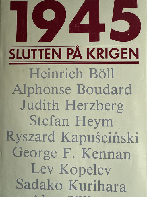 1945 (Innbundet) - Bokia.no