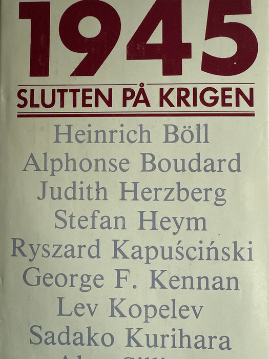 1945 (Innbundet) - Bokia.no
