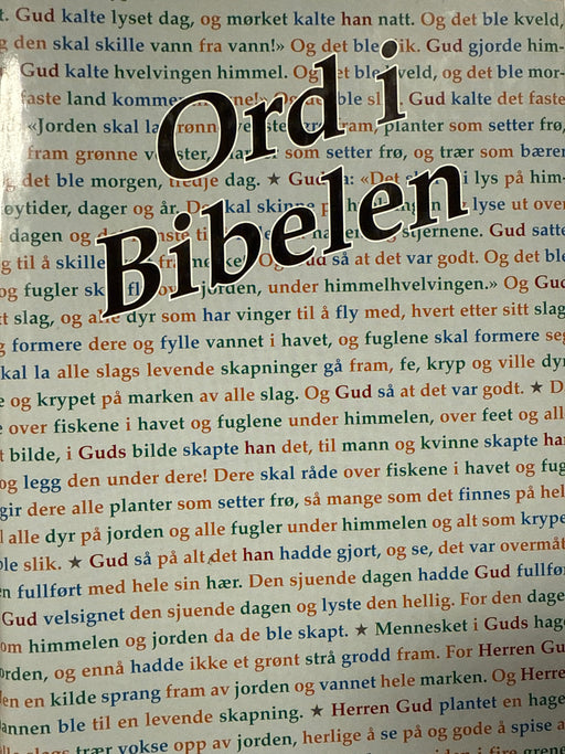 Ord i Bibelen - Bokia.no