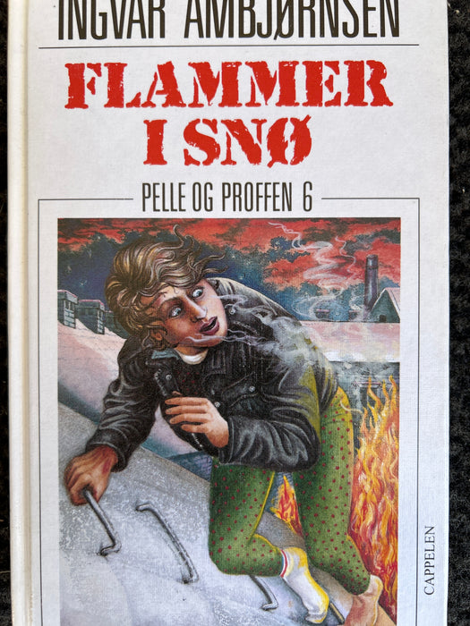 Pelle og Proffen : Flammer i snø (Innbundet) - Bokia.no