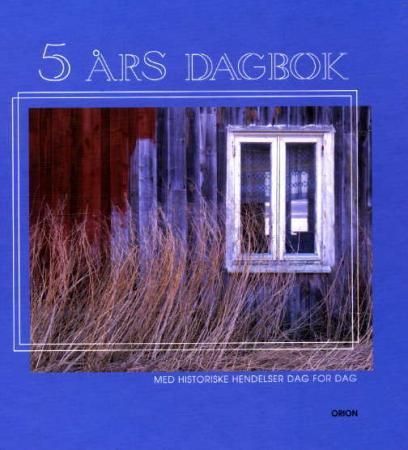 5 års dagbok : med historiske hendelser dag for dag 9788245806557  Brukte bøker