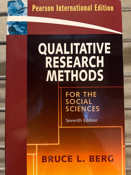 Qualitative Research Methods for the Social Sciences: International Edition (Pocket) - Bokia.no