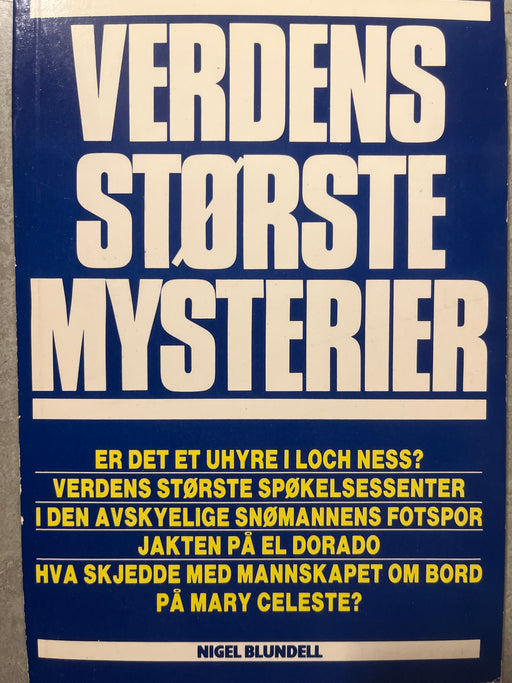 Verdens største mysterier (Pocket) - Bokia.no