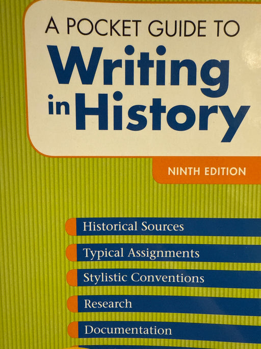 A Pocket Guide to Writing in History - Bokia.no