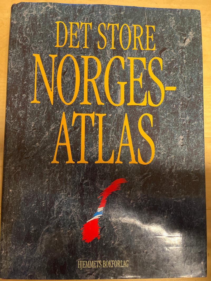 Det store Norgesatlas (Innbundet) - Bokia.no