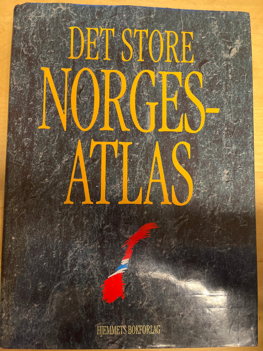 Det store Norgesatlas (Innbundet) - Bokia.no