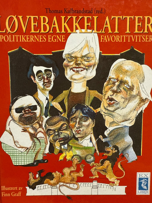 Løvebakkelatter: politikernes egne favorittvitser (Innbundet) - Bokia.no