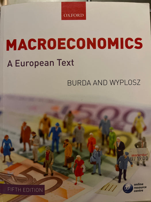 Macroeconomics: A European Text (Pocket) - Bokia.no