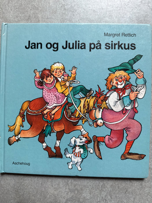 Jan og Julia på sirkus (Innbundet) - Bokia.no
