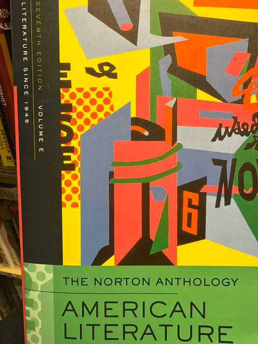 The Norton Anthology of American Literature: Literature since 1945. Vol. E (Pocket) - Bokia.no