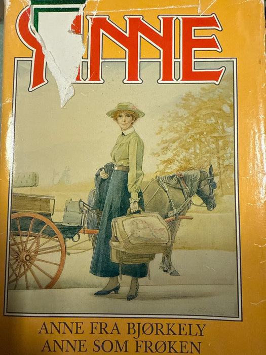 Anne fra Bjørkely ; Anne som frøken ; Anne drar fra Bjørkely (Innbundet) - Bokia.no