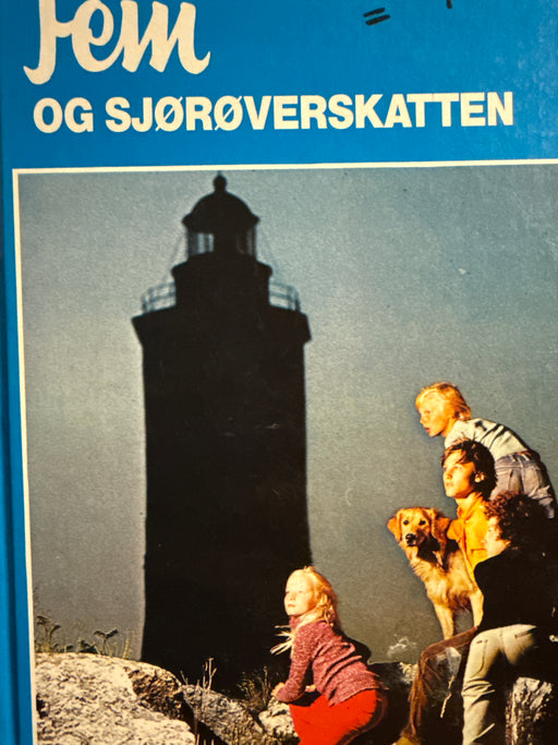 Fem og sjørøverskatten (Innbundet) - Bokia.no