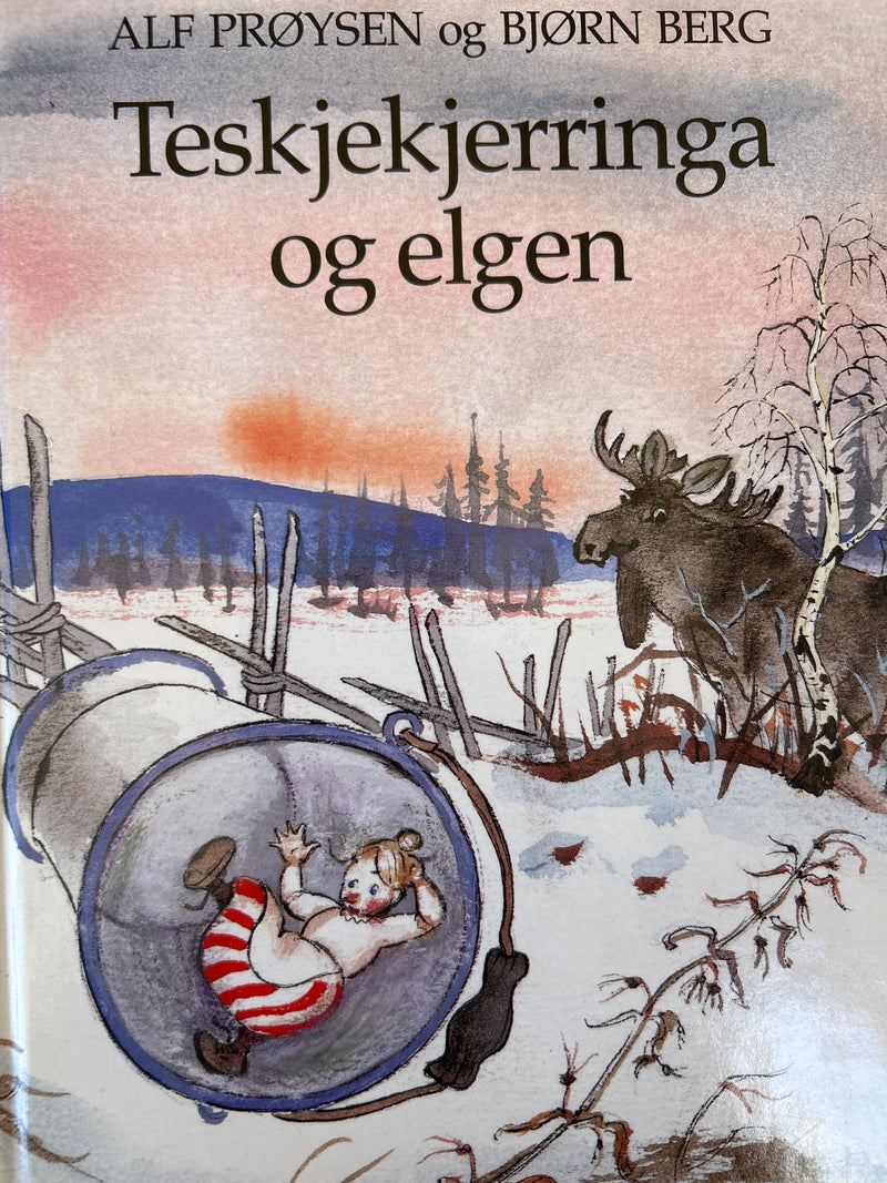 Teskjekjerringa og elgen (Innbundet) - Bokia.no