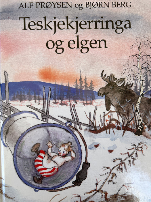Teskjekjerringa og elgen (Innbundet) - Bokia.no