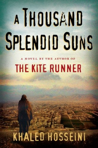 Bokomslag for "A Thousand Splendid Suns" av Khaled Hosseini, pocketutgave, publisert av Vigmostad & Bjørke AS.