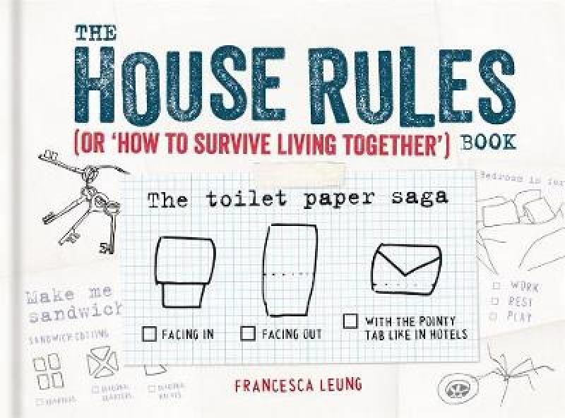 House Rules Book: or How to Survive Living Together (Innbundet) - Bokia.no
