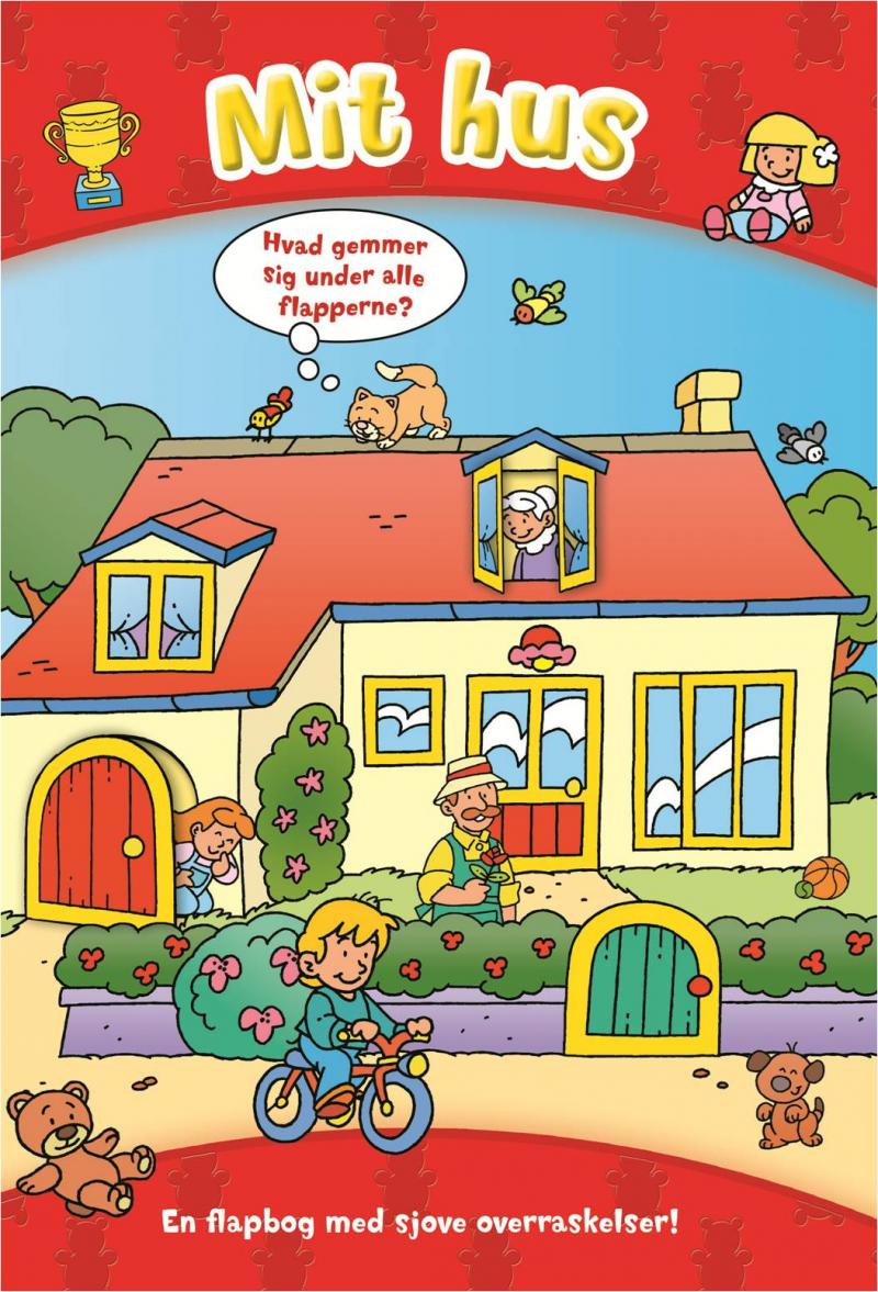 Den store flapbog: Mit hus (Innbundet) - Bokia.no