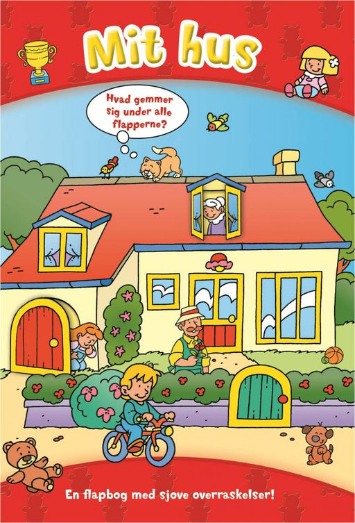 Den store flapbog: Mit hus (Innbundet) - Bokia.no