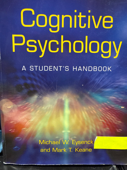 Cognitive Psychology: A Student's Handbook - Bokia.no